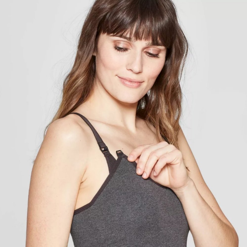 Lot of five Auden nursing tank tops